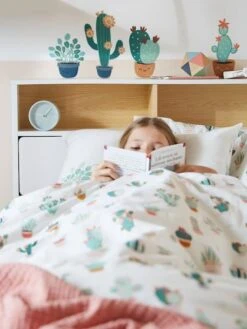 8 Grands Stickers Cactus Vert / Multicolore - Vertbaudet -Meubles Pour Enfants Magasin 8 grands stickers cactus 3