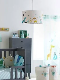 Abat-jour Pour Suspension JUNGLE PARTY Multicolore - Vertbaudet -Meubles Pour Enfants Magasin abat jour pour suspension jungle party 2