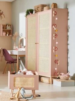 Armoire Cannage LIGNE POÉSIE Rose - Vertbaudet 7 Armoire Cannage LIGNE POÉSIE Rose - Vertbaudet -Meubles Pour Enfants Magasin armoire cannage ligne poesie 2