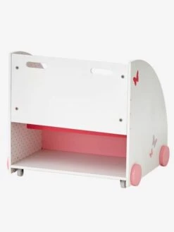 Bibliothèque à Roulettes ENVOLEE Blanc - Vertbaudet 6 Bibliothèque à Roulettes ENVOLEE Blanc - Vertbaudet -Meubles Pour Enfants Magasin bibliotheque a roulettes envolee 2