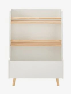 Bibliothèque Avec Fond Réversible Hanoï Blanc - Vertbaudet -Meubles Pour Enfants Magasin bibliotheque avec fond reversible hanoi 4