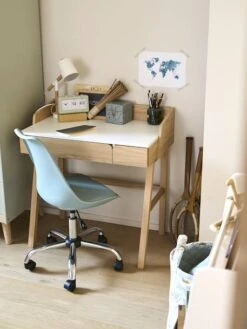 Bureau Enfant Vintage Blanc - Vertbaudet -Meubles Pour Enfants Magasin bureau enfant vintage 4