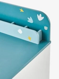 Bureau Maternelle ROAAR Blanc Moyen Uni Avec Decor - Vertbaudet -Meubles Pour Enfants Magasin bureau maternelle roaar 5