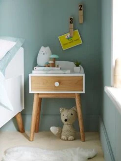 Chevet Avec Poignées Personnalisables LIGNE CONFETTI Blanc - Vertbaudet -Meubles Pour Enfants Magasin chevet avec poignees personnalisables ligne confetti 5