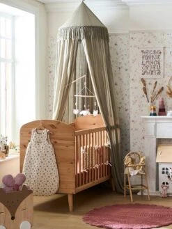 Ciel De Lit à Franges GRENIER Vert - Vertbaudet -Meubles Pour Enfants Magasin ciel de lit a franges grenier 3