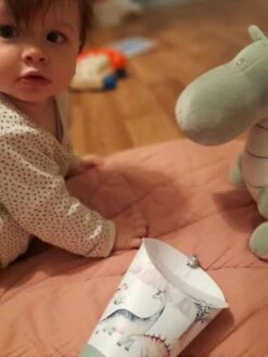 Coffret Lampe Nomade 5 En 1 Dinosauria MAISON POLOCHON Vert Sauge - Polochon -Meubles Pour Enfants Magasin coffret lampe nomade 5 en 1 dinosauria maison polochon 2