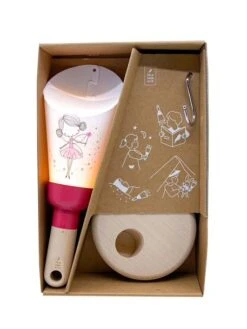 Coffret Lampe Nomade 5 En 1 Petite Fée MAISON POLOCHON Rose - Polochon -Meubles Pour Enfants Magasin coffret lampe nomade 5 en 1 petite fee maison polochon 3