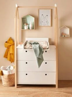 Commode Penderie Coconut Blanc - Vertbaudet 8 Commode Penderie Coconut Blanc - Vertbaudet -Meubles Pour Enfants Magasin commode penderie coconut 3