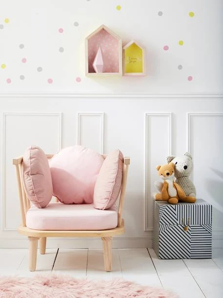 Fauteuil Rétro Rose - Vertbaudet 4 Fauteuil Rétro Rose - Vertbaudet – Image 4