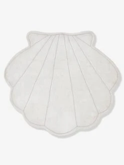 Grand Tapis En Fourrure Coquillage SOUS L'OCÉAN Ecru - Vertbaudet