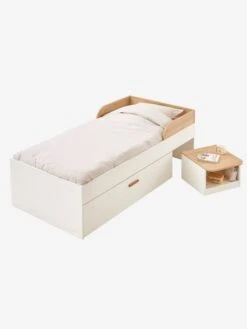 Lit Enfant Multi Rangements HAPPY Blanc - Vertbaudet -Meubles Pour Enfants Magasin lit enfant multi rangements happy 2