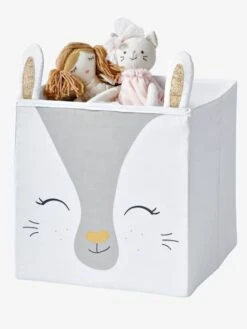 Lot De 2 Bacs De Rangement Magic Licorne Rose + Blanc - Vertbaudet -Meubles Pour Enfants Magasin lot de 2 bacs de rangement magic licorne 2