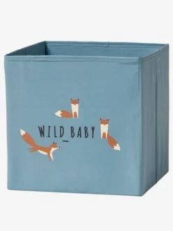 Lot De 3 Bacs De Rangement Baby Fox Lot Bleu - Vertbaudet -Meubles Pour Enfants Magasin lot de 3 bacs de rangement baby fox 2