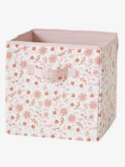 Lot De 3 Bacs De Rangement FLEURETTES Rose - Vertbaudet -Meubles Pour Enfants Magasin lot de 3 bacs de rangement fleurettes 3