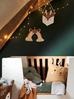 Lot De 3 Fanions Animaux GREEN FOREST Blanc - Vertbaudet 9 Lot De 3 Fanions Animaux GREEN FOREST Blanc - Vertbaudet -Meubles Pour Enfants Magasin lot de 3 fanions animaux green forest 3