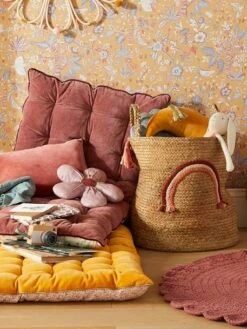 Matelas De Sol Bi-matière GRENIER Rose - Vertbaudet -Meubles Pour Enfants Magasin matelas de sol bi matiere grenier 4