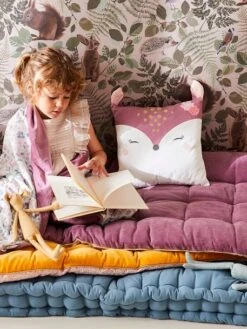 Matelas De Sol Bi-matière VICTORIA Prune - Vertbaudet -Meubles Pour Enfants Magasin matelas de sol bi matiere victoria 5