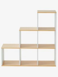 Meuble 6 Cases Blanc / Bois - Vertbaudet 6 Meuble 6 Cases Blanc / Bois - Vertbaudet -Meubles Pour Enfants Magasin meuble 6 cases 2