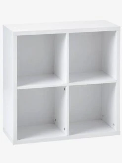 Meuble De Rangement 4 Cases Blanc - Vertbaudet 8 Meuble De Rangement 4 Cases Blanc - Vertbaudet -Meubles Pour Enfants Magasin meuble de rangement 4 cases 2