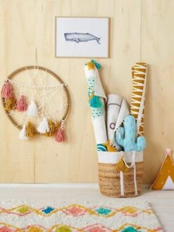 Meubles Pour Enfants Magasin -Meubles Pour Enfants Magasin panier en jute avec fils lurex marguerite 1