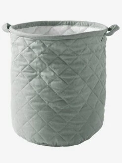 Panier Matelassé Guimauve Jaune Moutarde - Vertbaudet -Meubles Pour Enfants Magasin panier matelasse guimauve 3