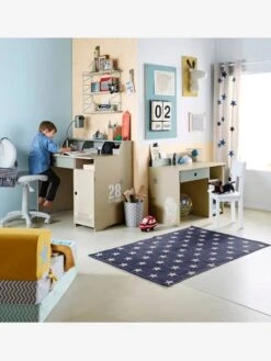 Rideau Tamisant Baroudeur Gris / étoiles - Vertbaudet -Meubles Pour Enfants Magasin rideau tamisant baroudeur 4