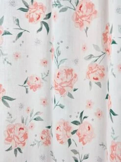 Rideau Voilage EAU DE ROSE écru / Rose - Vertbaudet -Meubles Pour Enfants Magasin rideau voilage eau de rose 3