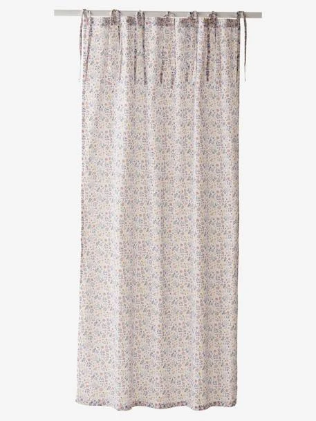 Rideau Voilage PLACE DU LILAS écru / Multicolore - Vertbaudet 3 Rideau Voilage PLACE DU LILAS écru / Multicolore - Vertbaudet – Image 3