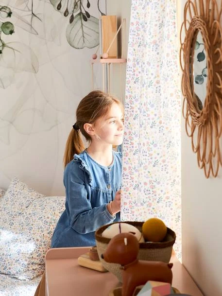 Rideau Voilage PLACE DU LILAS écru / Multicolore - Vertbaudet 5 Rideau Voilage PLACE DU LILAS écru / Multicolore - Vertbaudet – Image 5