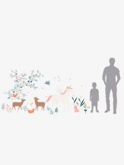 Sticker Géant Forêt Enchantée Gris - Vertbaudet 7 Sticker Géant Forêt Enchantée Gris - Vertbaudet -Meubles Pour Enfants Magasin sticker geant foret enchantee 2