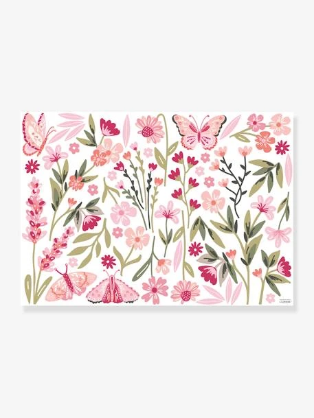 Stickers Jardin Fleuri Magenta LILIPINSO Rose - Lilipinso 1 Stickers Jardin Fleuri Magenta LILIPINSO Rose - Lilipinso