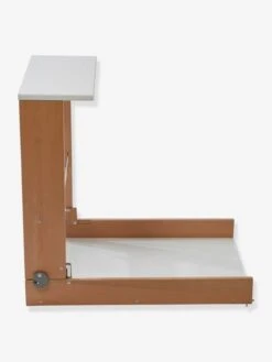 Table à Langer Murale Naturel/blanc - Vertbaudet -Meubles Pour Enfants Magasin table a langer murale 4