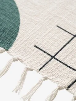 Tapis Arty Bleu / Multicolore - Vertbaudet -Meubles Pour Enfants Magasin tapis arty 5