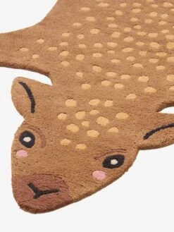 Tapis Biche Beige - Vertbaudet -Meubles Pour Enfants Magasin tapis biche 2