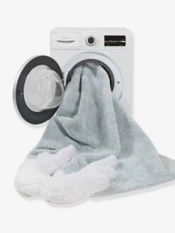 Tapis Coton Lavable Ailes Puffy Wings LORENA CANALS Bleu Grisé - Lorena Canals -Meubles Pour Enfants Magasin tapis coton lavable ailes puffy wings lorena canals 3