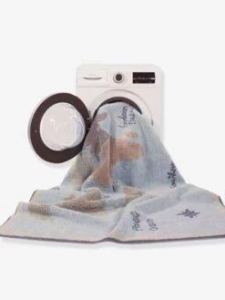 Tapis Coton Lavable Mappemonde LORENA CANALS Bleu Ciel - Lorena Canals -Meubles Pour Enfants Magasin tapis coton lavable mappemonde lorena canals 3