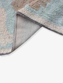 Tapis Coton Lavable Mappemonde LORENA CANALS Bleu Ciel - Lorena Canals -Meubles Pour Enfants Magasin tapis coton lavable mappemonde lorena canals 4