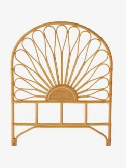 Tête De Lit Rotin Enfant Fleur Naturel - Vertbaudet -Meubles Pour Enfants Magasin tete de lit rotin enfant fleur 2