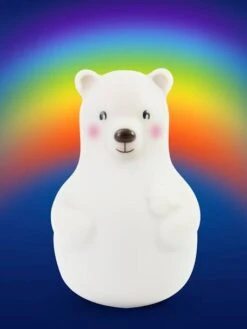 Veilleuse Arc-en-ciel PABOBO Lumicolor Blanc - Pabobo -Meubles Pour Enfants Magasin veilleuse arc en ciel pabobo lumicolor 4